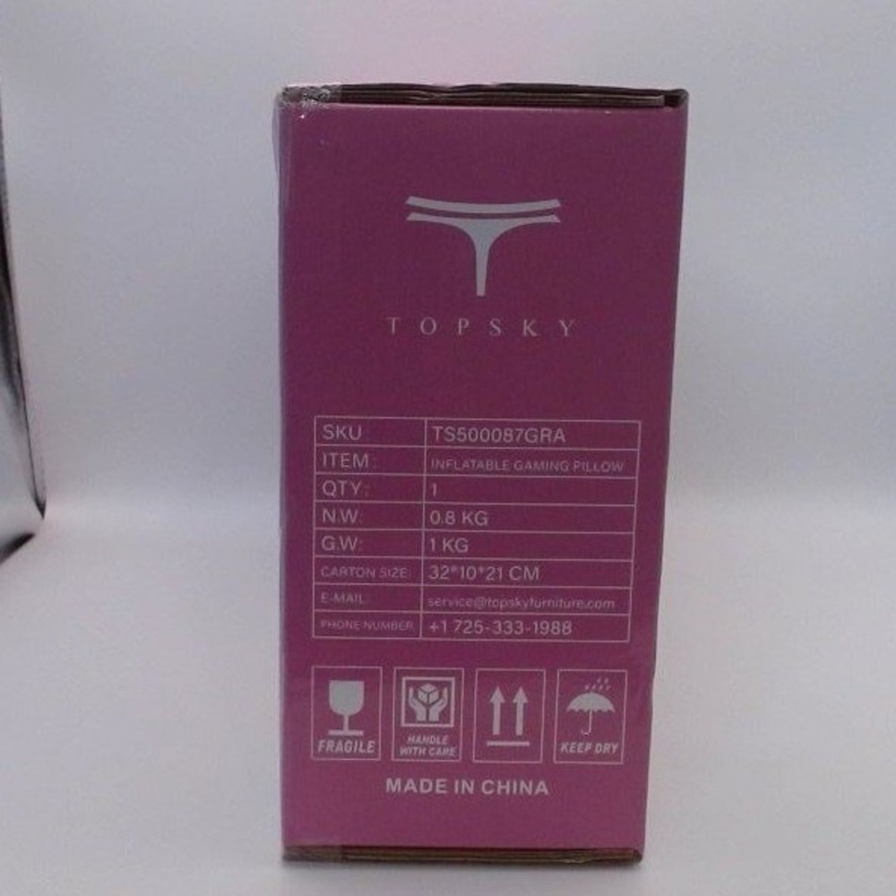 TOPSKY‎ Inflatable Gaming Pillow, BRADN NEW IN BOX